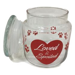 Image of Companion Paw Print Jar w/ Lid