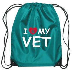 Image of I Love My Vet Backpack