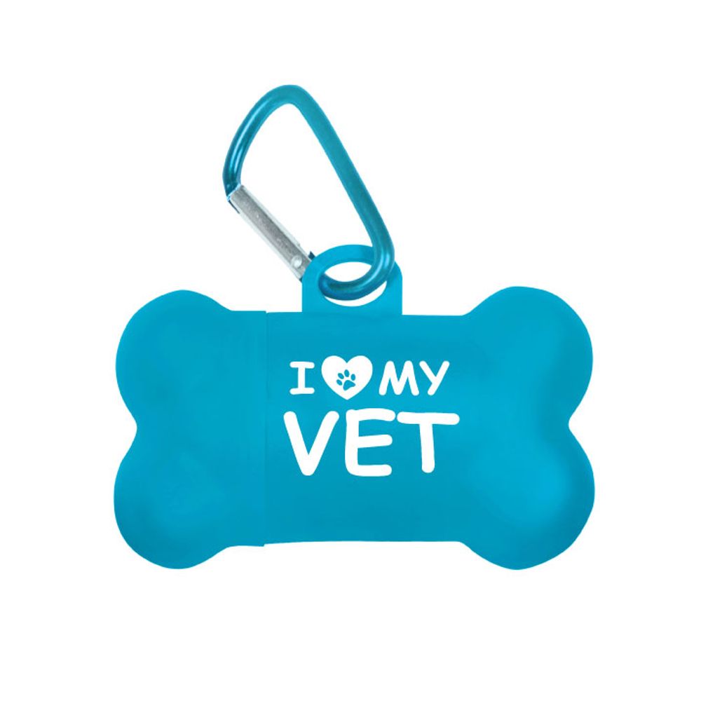 I Love My Vet Poop Bag Dispenser primary image