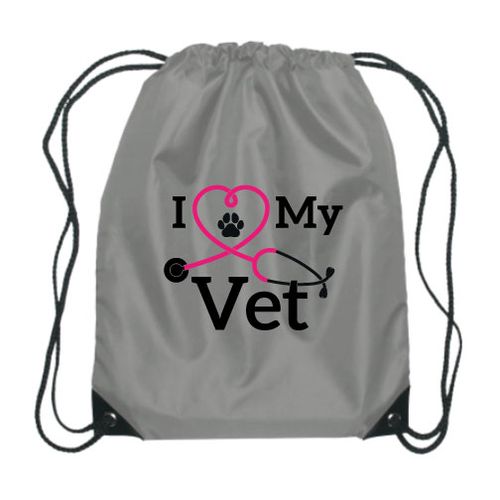 I Love My Vet Backpack image thumbnail