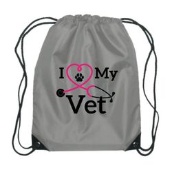 Image of I Love My Vet Backpack