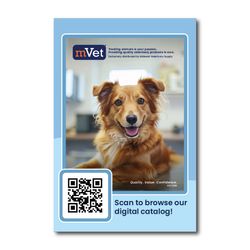 Image of mVet Digital Catalog Postcard