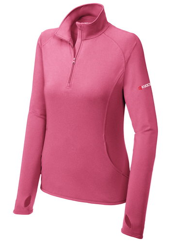 Sport-Tek Ladies Stretch 1/2-Zip image thumbnail