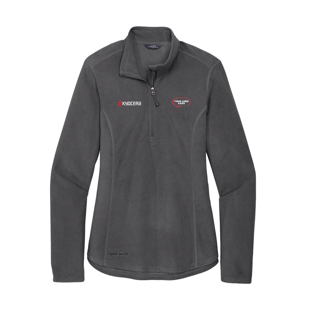 Eddie Bauer® Ladies Microfleece 1/2-Zip primary image