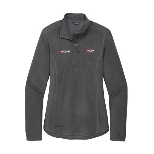 Eddie Bauer® Ladies Microfleece 1/2-Zip image thumbnail