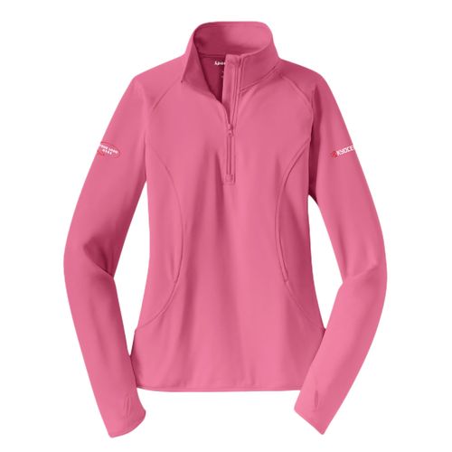 Sport-Tek Ladies Stretch 1/2-Zip image thumbnail