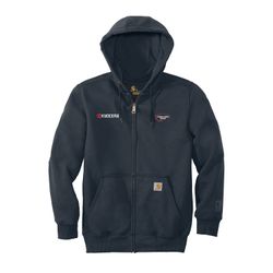 Image of Carhartt® Rain Defender® Paxton Heavyweight Hooded Zip-Front Sweatshirt