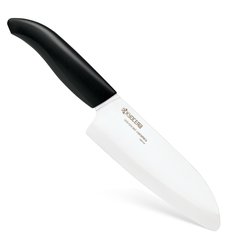 Image of Revolution 5.5" Ceramic Santoku Knife - Black/White