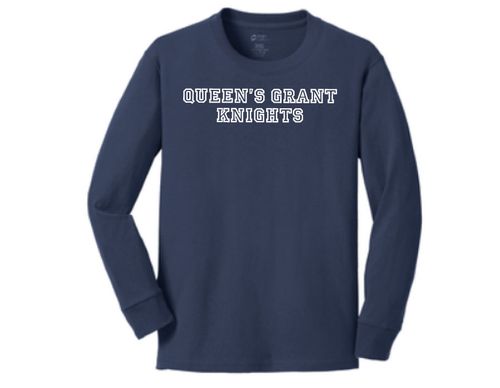 Youth Long Sleeve Core Cotton T Shirt image thumbnail