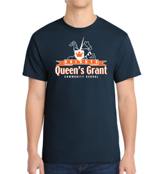 Image of Adult Short Sleeve Core Cotton T Shirt - Knight Logo