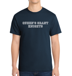 Image of Adult Short Sleeve Core Cotton T Shirt - Navy 