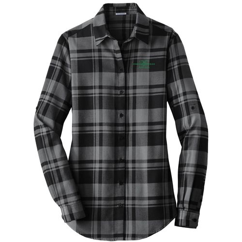 Port Authority Ladies Plaid Flannel Tunic image thumbnail