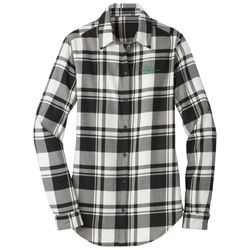 Image of Port Authority Ladies Plaid Flannel Tunic