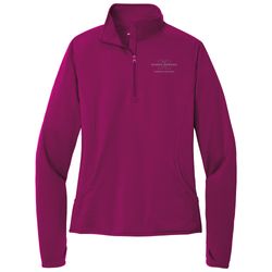 Image of Sport-Tek Ladies Sport-Wick Stretch 1/4-Zip Pullover