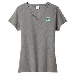 Image of Port & Company Ladies Fan Favorite Blend V-Neck Tee