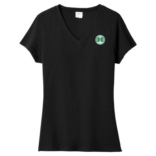 Port & Company Ladies Fan Favorite Blend V-Neck Tee image thumbnail