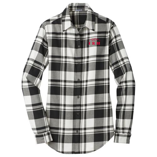 Port Authority Ladies Plaid Flannel Tunic image thumbnail