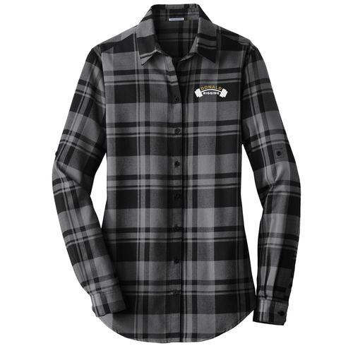 Port Authority Ladies Plaid Flannel Tunic image thumbnail