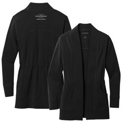 Image of Port Authority Ladies Microterry Cardigan