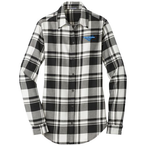 Port Authority Ladies Plaid Flannel Tunic image thumbnail