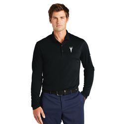 Image of Nike Dri-FIT Micro Pique 2.0 Long Sleeve Polo 