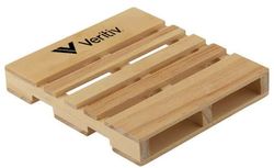 Image of Wooden Pallet Coaster