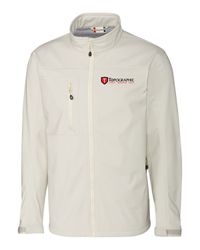 Image of Clique Telemark Stretch Softshell Full Zip Mens Jacket