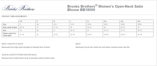 Brooks Brothers Women's Open-Neck Satin Blouse image thumbnail