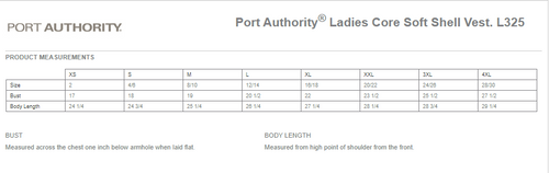 Port Authority Ladies Core Soft Shell Vest image thumbnail