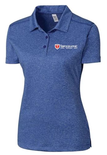 Clique Charge Active Womens Short Sleeve Polo image thumbnail