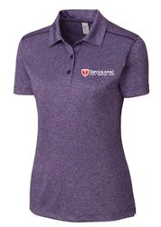 Image of Clique Charge Active Womens Short Sleeve Polo