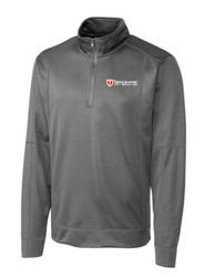 Image of Clique Helsa Performance Mens Half Zip Pullover Sweatshirt
