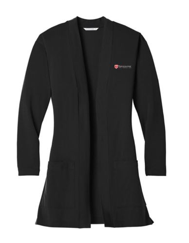 Port Authority Ladies Concept Long Pocket Cardigan image thumbnail