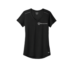 Image of OGIO Ladies Peak V-Neck Tee