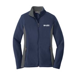 Image of Hi-Lex Port Authority Women's Colorblock Fleece Jacket