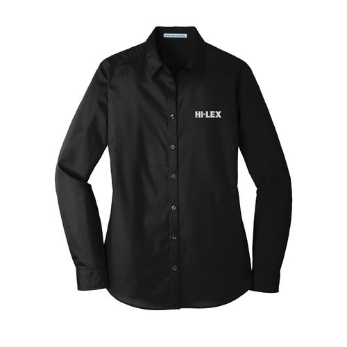 HI-LEX LADIES POPLIN BUTTON DOWN image thumbnail