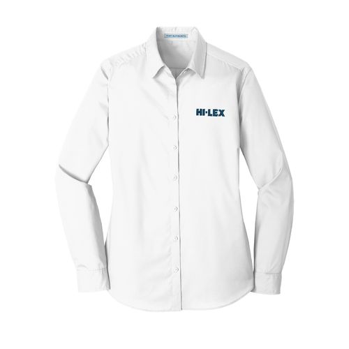 HI-LEX LADIES POPLIN BUTTON DOWN image thumbnail