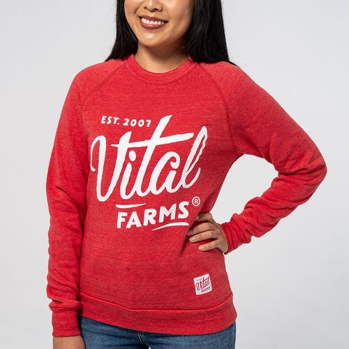 Image of Vital Farms Logo Unisex Sweatshirt