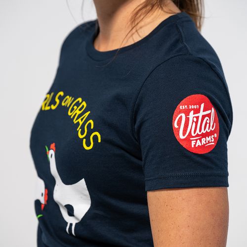 Vintage Girls On Grass Tee image thumbnail