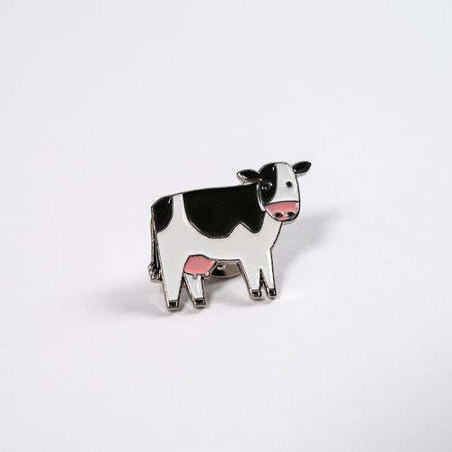 Enamel Pin Cow image thumbnail