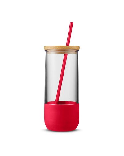 Clear Mug with Straw | 20oz image thumbnail