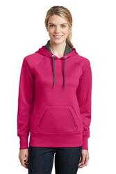 Image of Sport-Tek® Ladies Tech Fleece Hooded Sweatshirt.  LST250