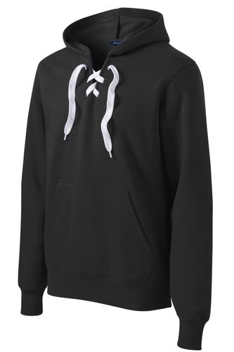 Sport-Tek Lace Up Pullover Hooded Sweatshirt image thumbnail