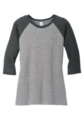 Image of District Women's Perfect Tri 3/4-Sleeve Raglan