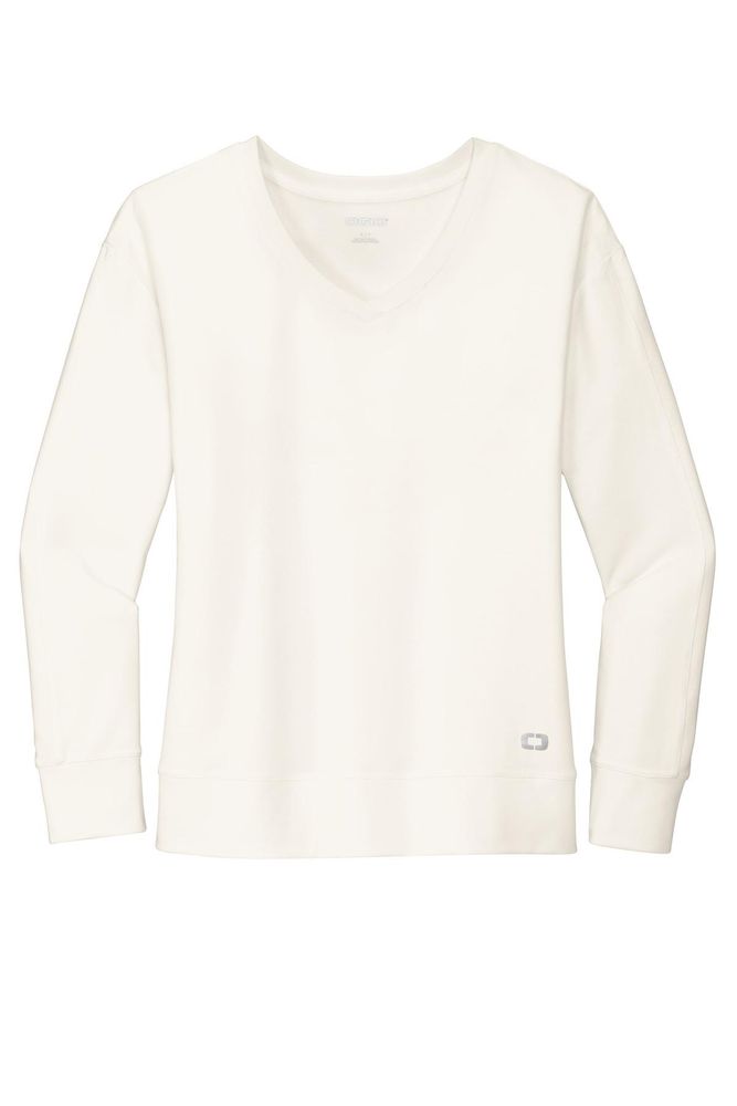 OGIO Ladies Luuma Flex Long Sleeve V-Neck primary image