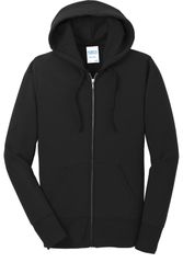 Image of Port & Company Ladies Core Fleece Full-Zip Hooded Sweatshirt