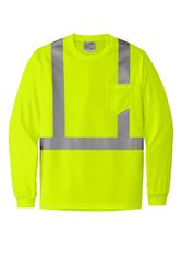 Image of CornerStone ANSI 107 Class 2 Mesh Long Sleeve Tee
