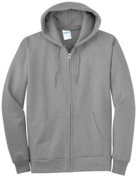 Image of Port & Company - Essential Fleece Full-Zip Hooded Sweatshirt