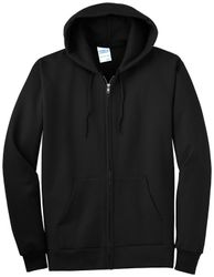 Image of Port & Company Tall Essential Fleece Full-Zip Hooded Sweatshirt