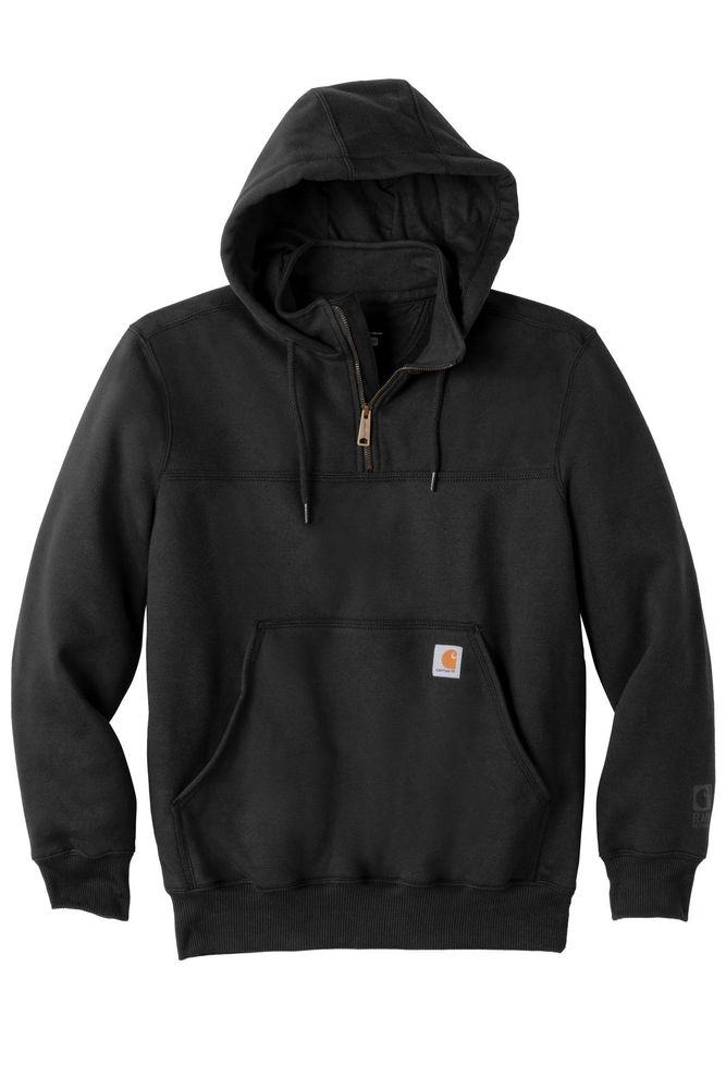 Carhartt Rain Defender Paxton Heavyweight Hooded Zip Mock Sweatshirt primary image